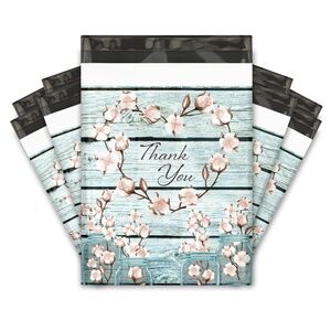 20 10x13 Cotton Designer Poly Mailers Shipping Envelopes